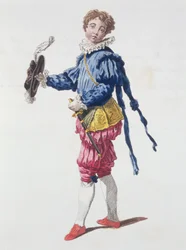 Pageboy at Court during the Reign of Edward VI