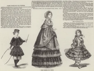 Paris Fashions for Winter