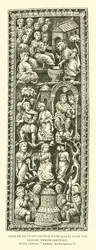 Part of an Ivory Diptych with Scenes from the Passion, Tenth Century
