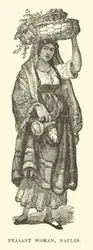 Peasant woman, Naples