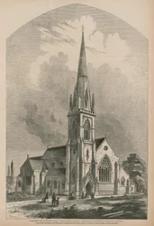 Perspective View of Christ Church