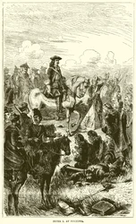 Peter I at Pultowa