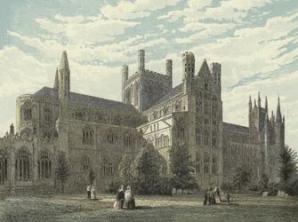 Peterborough Cathedral, North East View