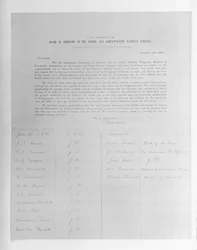 Petition to the Directors of the London and North-Western Railway Company on behalf of an employee dismissed due to failing eyesight, 1861
