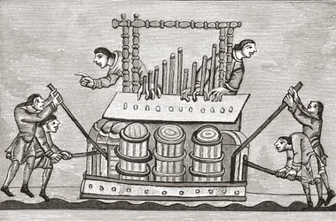 Playing the Organ, from 