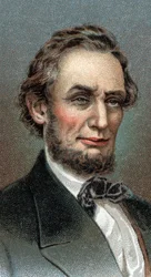 Portrait of Abraham Lincoln (1809-1865) (detail)