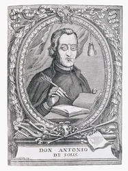 Portrait of Antonio de Solis y Rivadeneira (1610-86) from 