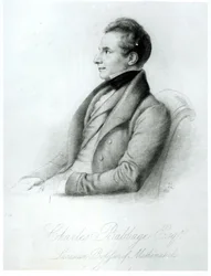Portrait of Charles Babbage 1832
