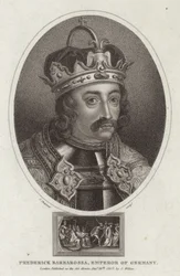 Portrait of Frederick Barbarossa