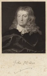 Portrait of John Milton