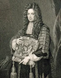 Portrait of John Somers (1651-1716), Baron of Evesham, from Lodge