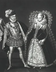 Portrait of Mary Queen of Scots and Henry Stewart, Lord Darnley