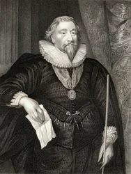 Portrait of Richard Weston, from Lodges British Portraits, 1823