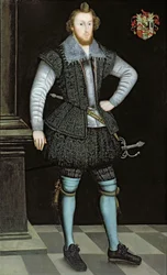 Portrait of Sir Edward Fox of Gwrrnego