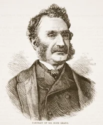 Portrait of Sir Hope Grant, illustration from Cassell