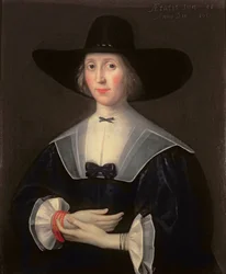 Portrait of a Lady in Black, 1638