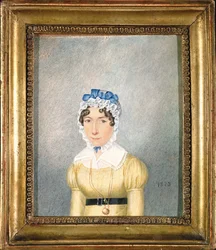 Portrait of a Lady with a Golden Locket, 1823