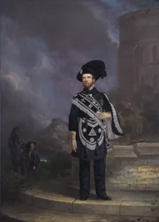 Portrait of a Masonic Knight Templar, mid 19th century