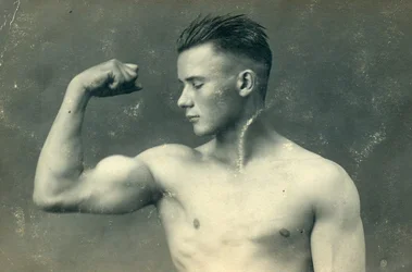 Portrait of a bodybuilder