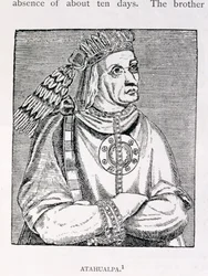 Portrait of the Last Inca Chief, Atahualpa, from 