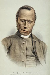 Portrait of the Right Reverend Dr. Samuel Adjai Crowther (c.1800-91)