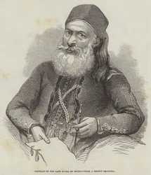 Portrait of the late Pacha of Egypt