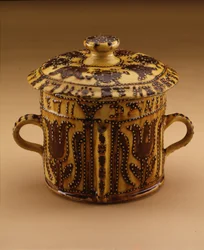 Posset Pot with Lid, 1711