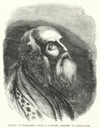 Prayer of Habakkuk, from a painting ascribed to Caravaggio