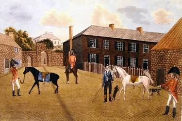 Primitive English Horses and Soldiers