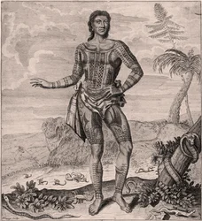Prince Giolo from the Philippines, 1691