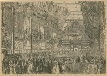 Procession of Her Majesty to the State Ball in the Guildhall, London, July 1851