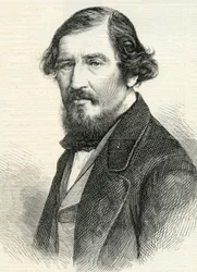 Professor Aytoun from The Illustrated London News 19th August, 1865 (engraving)