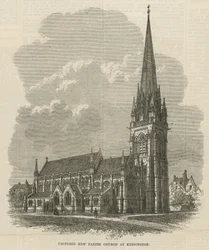 Proposed new Parish Church at Kensington