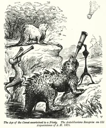 Dinosaurs Watching a Comet