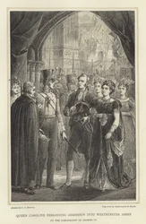 Queen Caroline Demanding Admission into Westminster Abbey