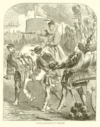 Queen Elizabeth at Tilbury