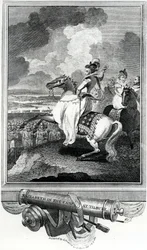Queen Elizabeth in the Camp at Tilbury, 1811