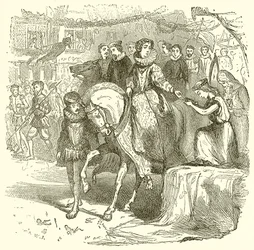 Queen Elizabeth Receiving the Bible