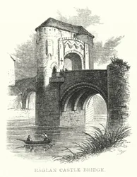 Raglan Castle Bridge