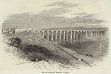 Railway Viaduct over the Tweed, at Berwick