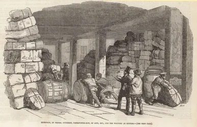 Reception by Messrs Cuthbert, Paternoster Row, of Lint, etc., for the Wounded at Scutari