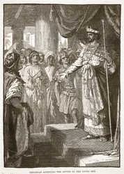 Rehoboam Accepting the Advice of the Young Men