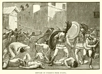 Repulse of Pyrrhus from Sparta