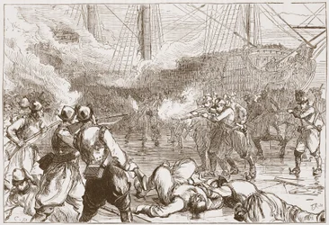 Repulse of the Spanish Soldiers at Amsterdam