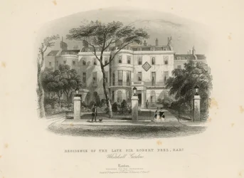 Residence of the Late Sir Robert Peel