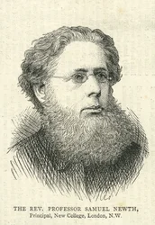 Rev Samuel Newth (1821-98), Illustration from The Graphic July 10th, 1875