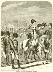 Review of the British Volunteers by George III