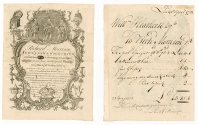 Richard Morrison, Jeweller and Goldsmith, Trade Card