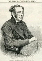Right Rev Dr Pelham, Bishop of Norwich from The Illustrated London News October 14th, 1865