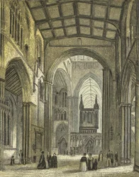 Ripon Cathedral, View of the Nave